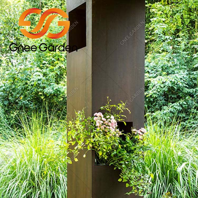 Dur Corten Laser Cut Pergola