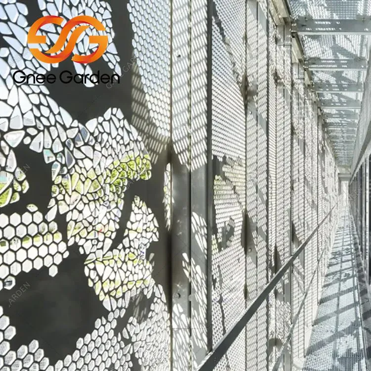 Panel Cladin Ffasâd Adeilad Alwminiwm