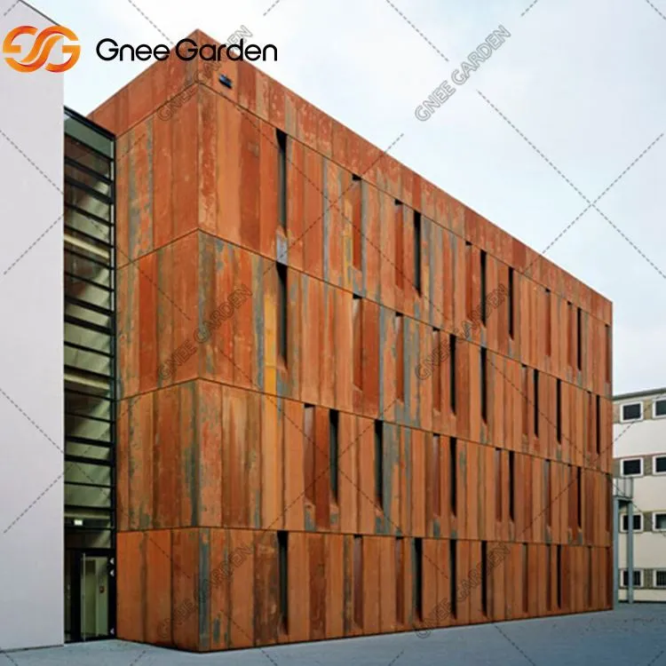 Panel cerfiedig ar gyfer wal awyr agored