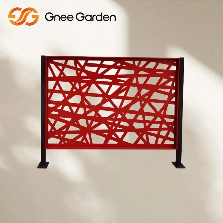 Paneli metel Corten Steel Red Laser