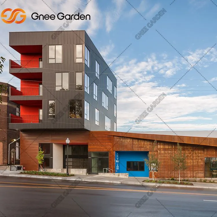 Waliau Llenni Corten Ffasâd Addurnol