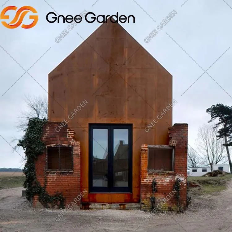 Torri Laser Corten Dur Curtain Wall Decor Metel Clasurol Awyr Agored Artistig