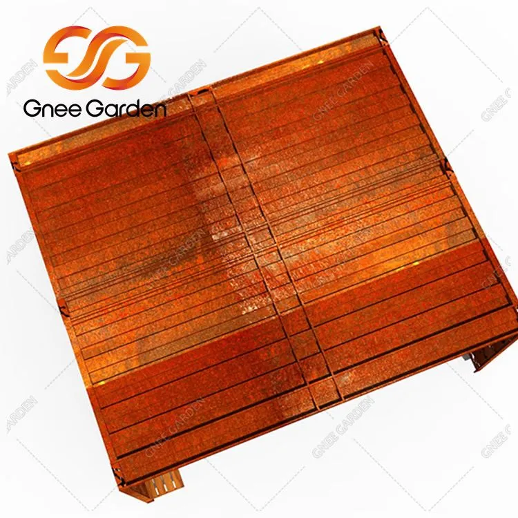 Pergola Gardd Metel Fodern