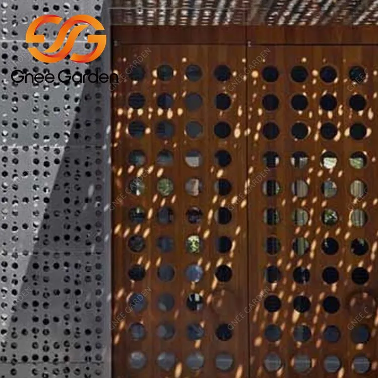 Paneli Wal Metel Awyr Agored