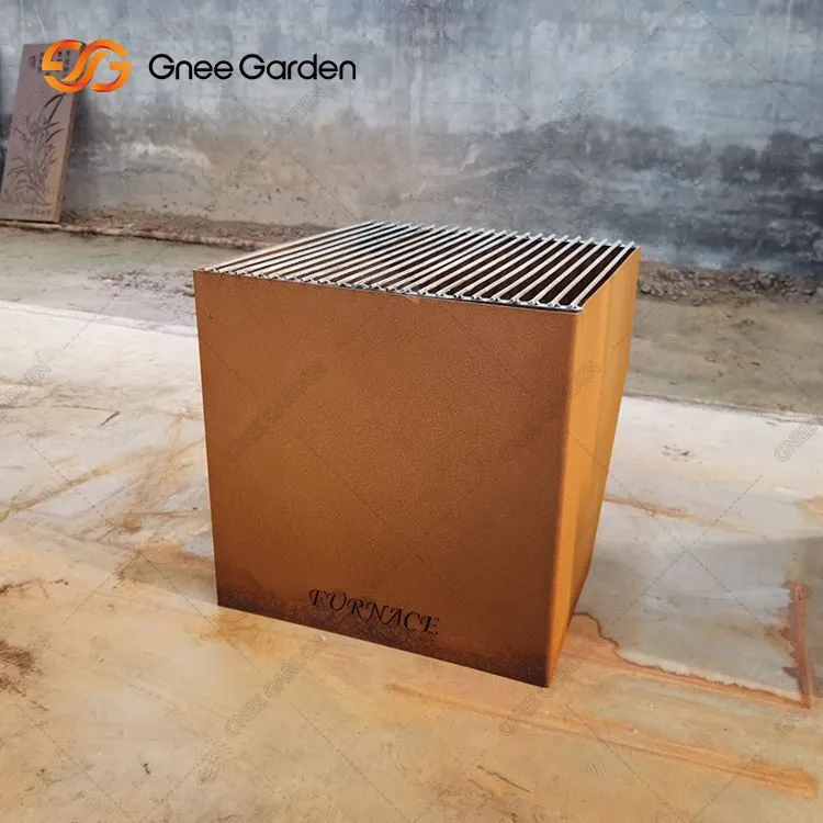 Awyr agored   pren   Llosgi   Corten   Dur   Tân   Pit