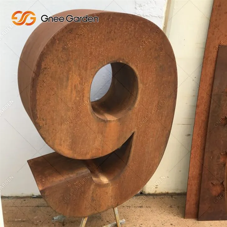 Hindreulio Blwch Llythyrau Rhif Dur