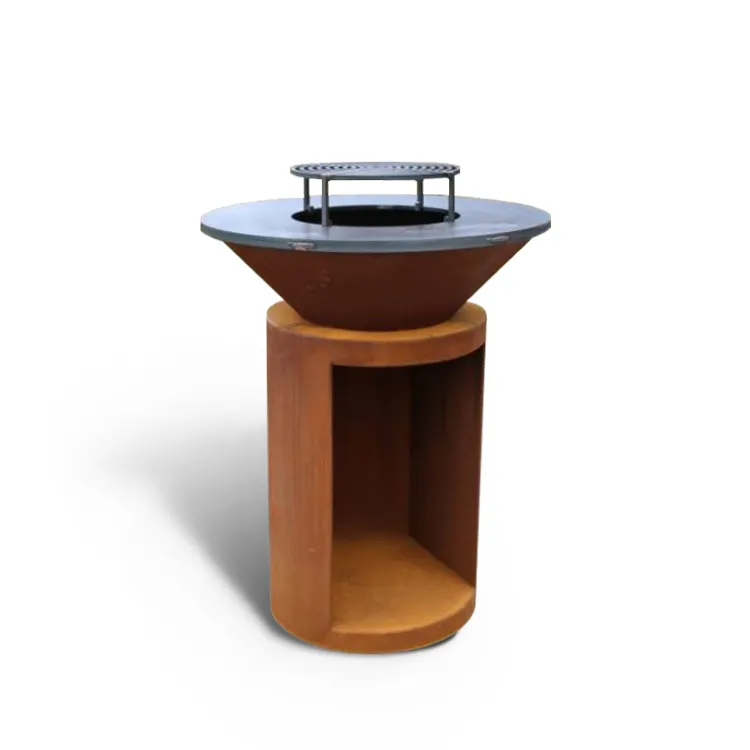 Pwll Tân Barbeciw Pelenni Pren